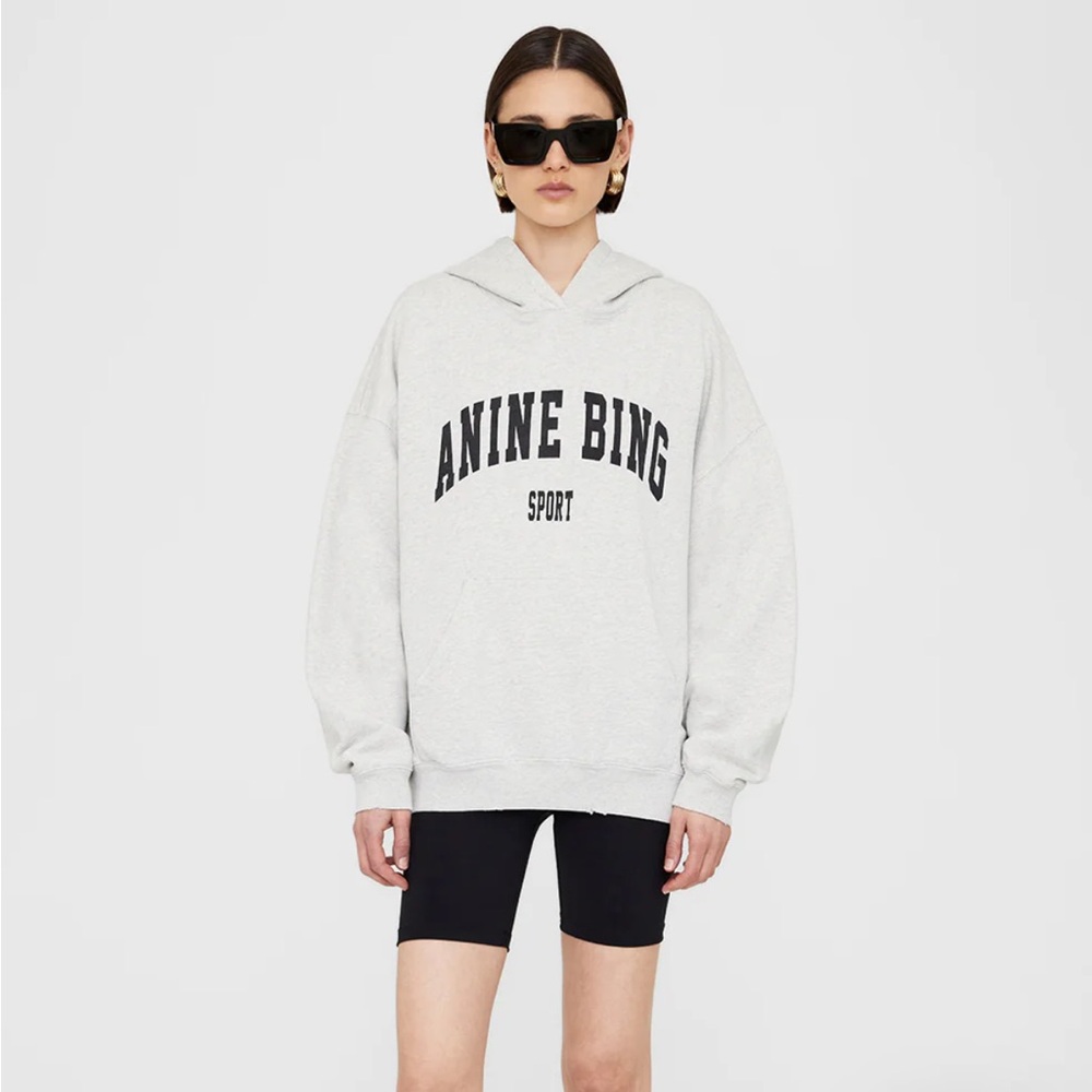 Anine Bing Gray Hoodie